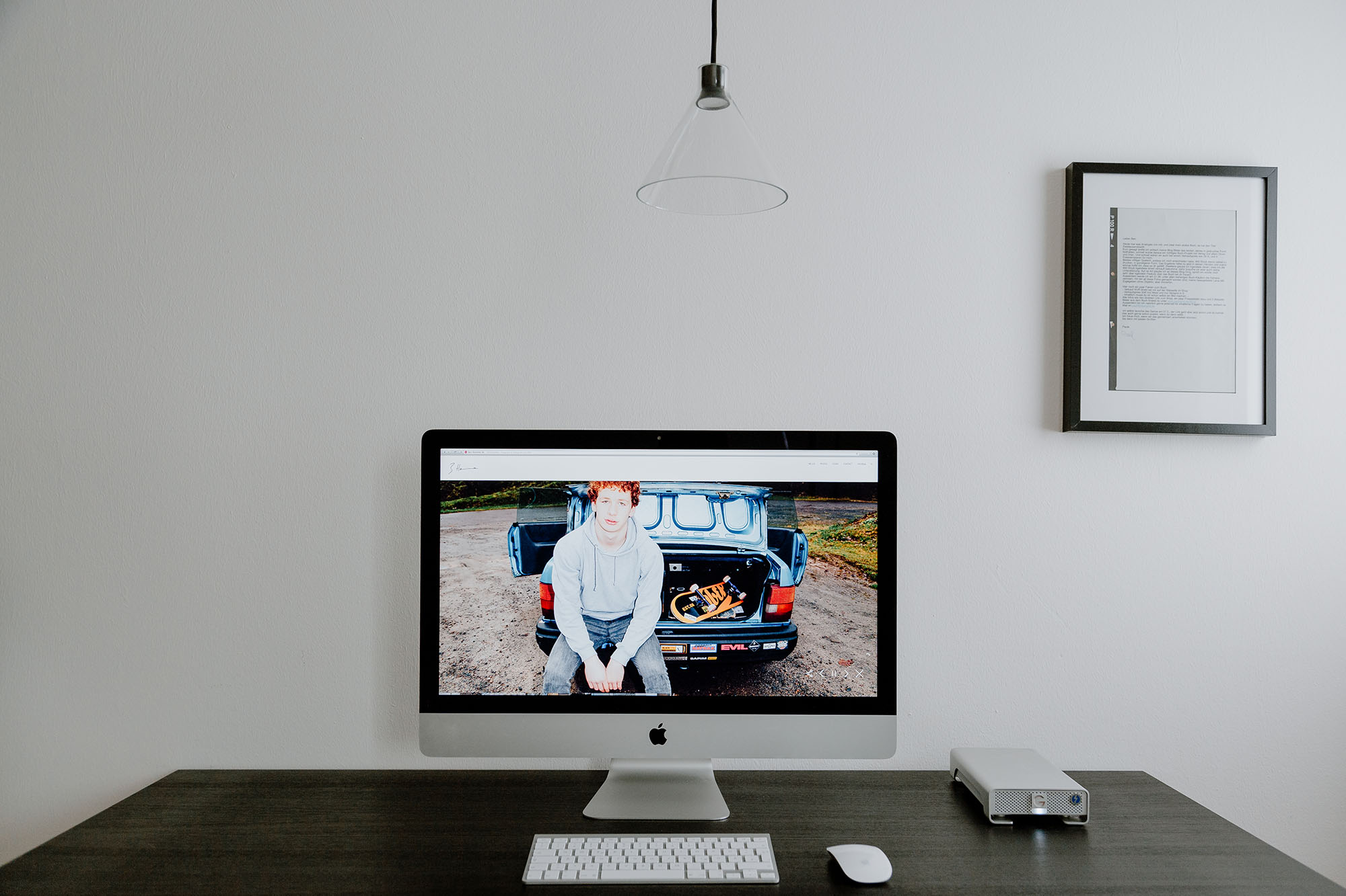 Mein Schreibtisch im Jahr 2015