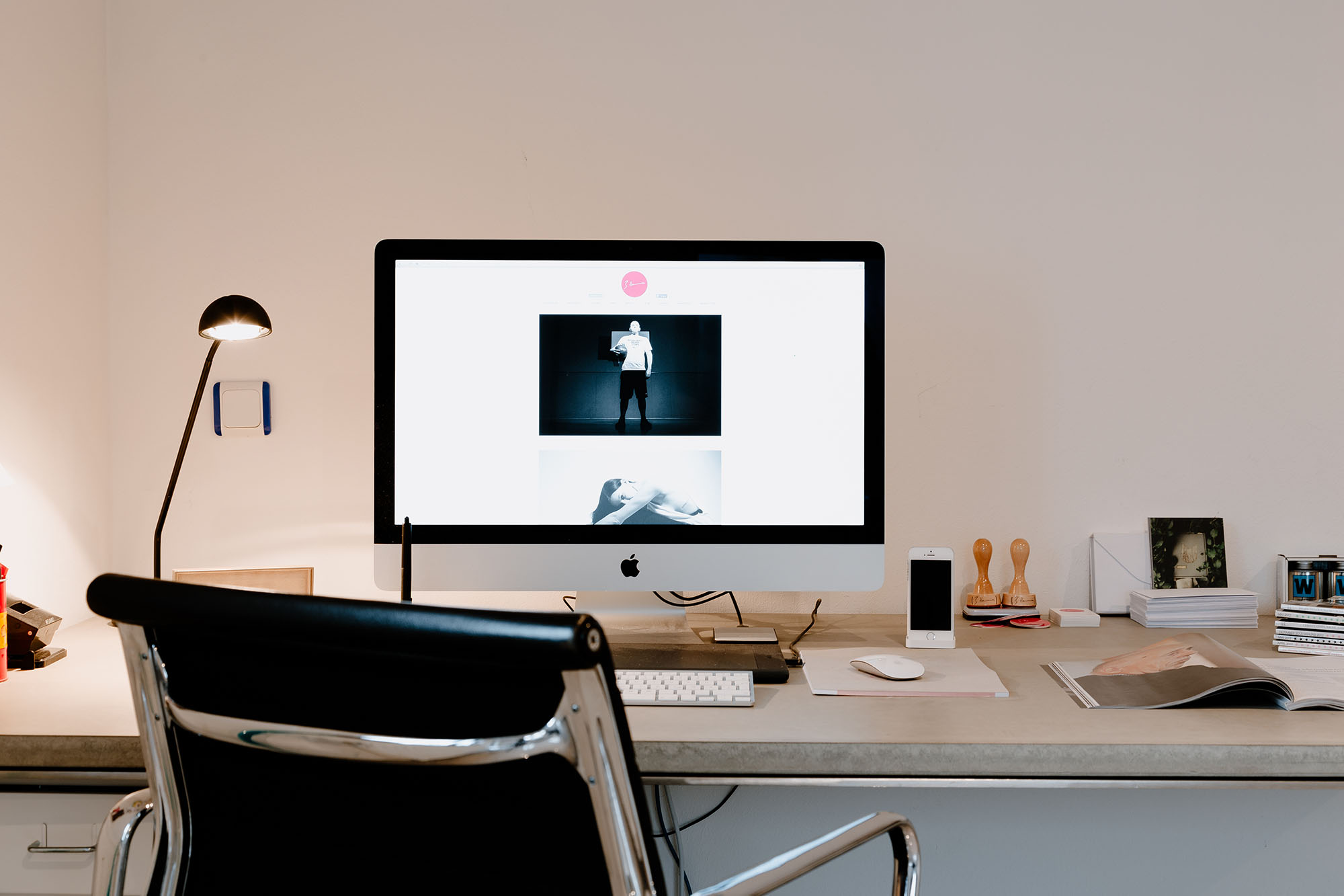 Mein Schreibtisch im Jahr 2014