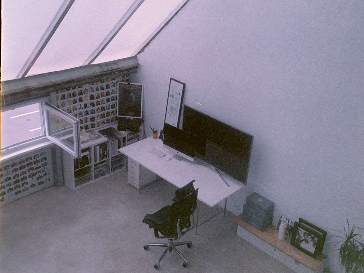 Mein Schreibtisch im Jahr 2017