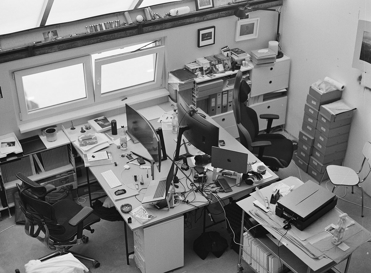 Mein Schreibtisch im Jahr 2020