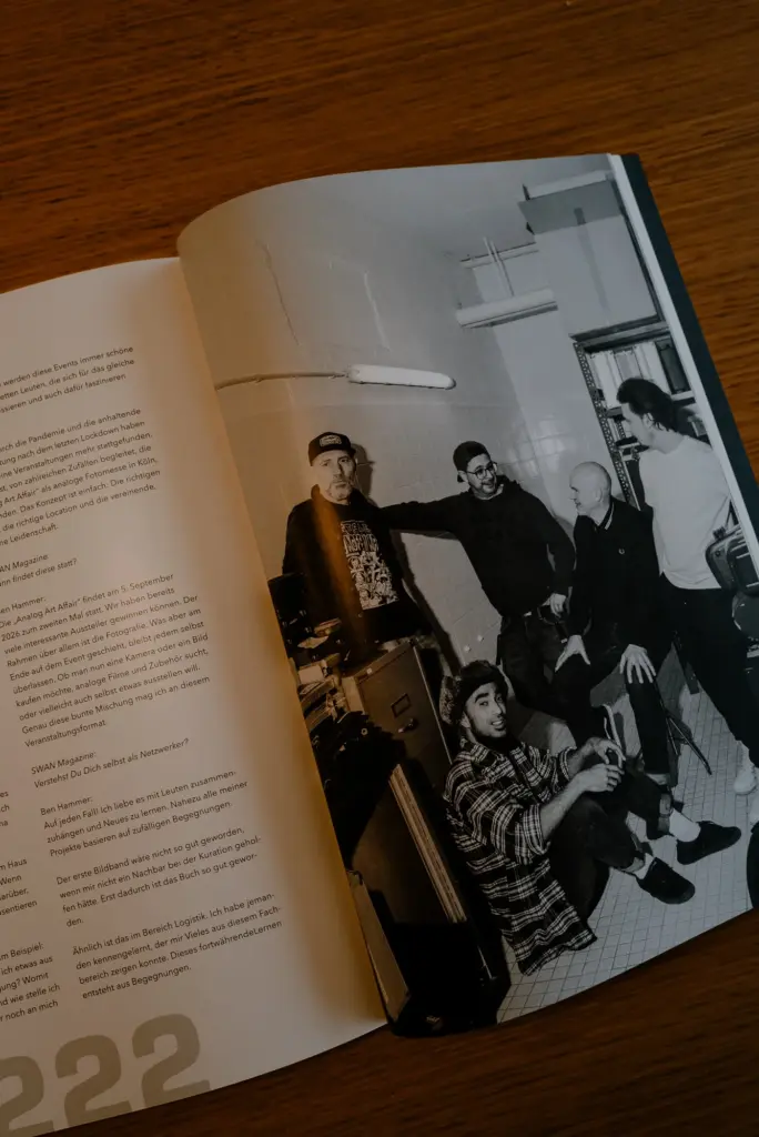 Feature im SWAN MAGAZIN Ausgabe 25 über meine Schwarz-Weiss-Fotografie 5 Ben Hammer Fotograf Köln